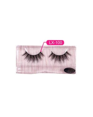 Full strip fluffy 3d Natural Mink Light eyelash lashes(Code 100)