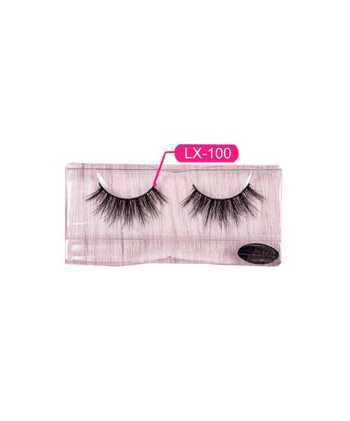 Full strip fluffy 3d Natural Mink Light eyelash lashes(Code 100)
