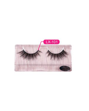 Full strip fluffy 3d Natural Mink Light eyelash lashes(Code 101)