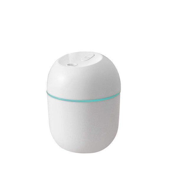 220ML Mini Portable Ultrasonic Colorful Egg Humidifier With LED Light