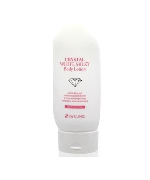 3W CLINIC Crystal White Milky Body Lotion 150g