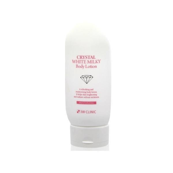 3W CLINIC Crystal White Milky Body Lotion 150g