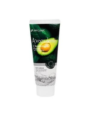 3W Clinic Avocado Cleansing Foam 100ml