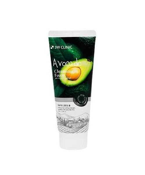 3W Clinic Avocado Cleansing Foam 100ml