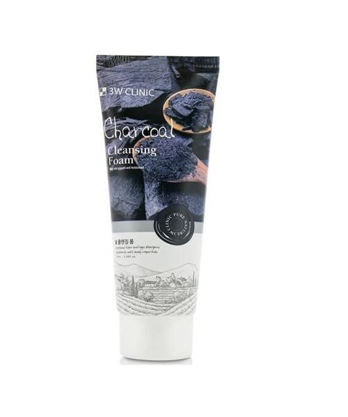 3W Clinic Charcoal Cleansing Foam 100ml