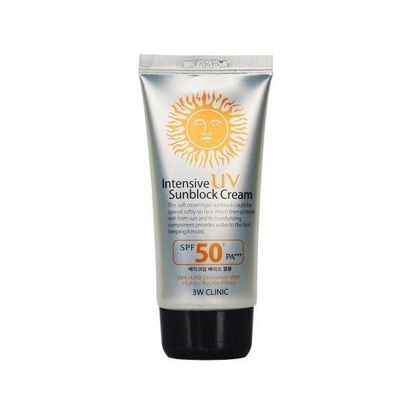 3W Clinic Intensive UV Sunblock Cream SPF50+ Pa+++ 70ml