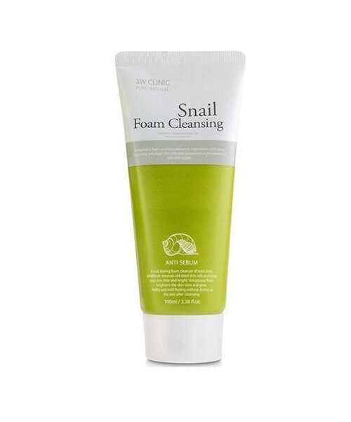 3W Clinic Snail Foam Cleansing 100ml