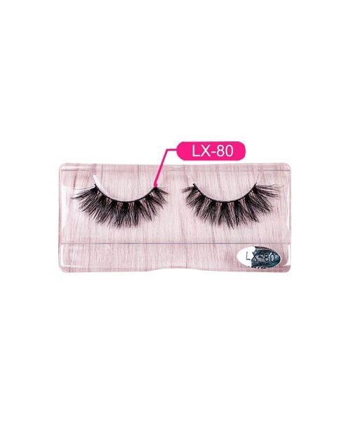 Full strip fluffy 3d Natural Mink Light eyelash lashes(Code 80)