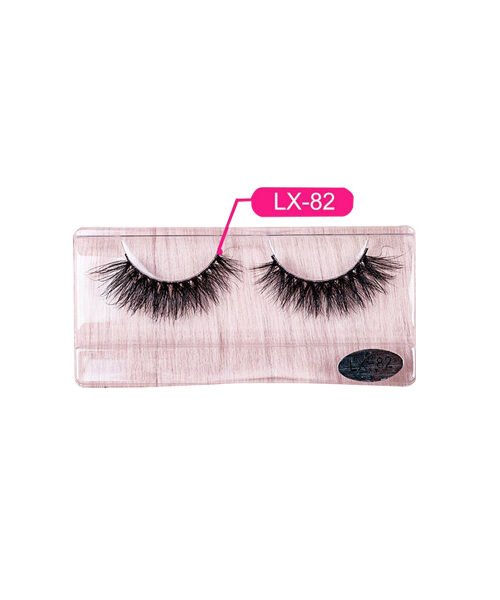 Full strip fluffy 3d Natural Mink Light eyelash lashes(Code 82)