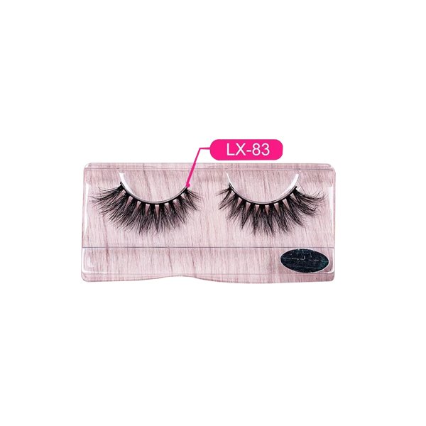Full strip fluffy 3d Natural Mink Light eyelash lashes(Code 83)