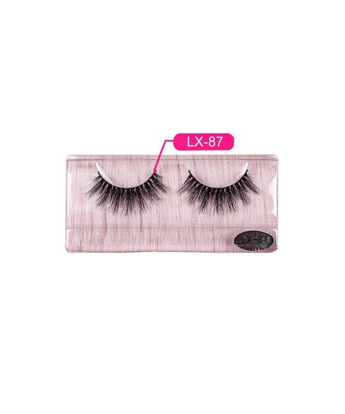 Full strip fluffy 3d Natural Mink Light eyelash lashes(Code 87)
