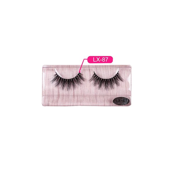 Full strip fluffy 3d Natural Mink Light eyelash lashes(Code 87)
