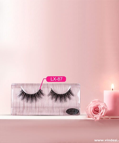 Full strip fluffy 3d Natural Mink Light eyelash lashes(Code 87)