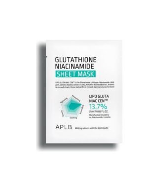 APLB Glutathione Niacinamide Sheet Mask 25ml