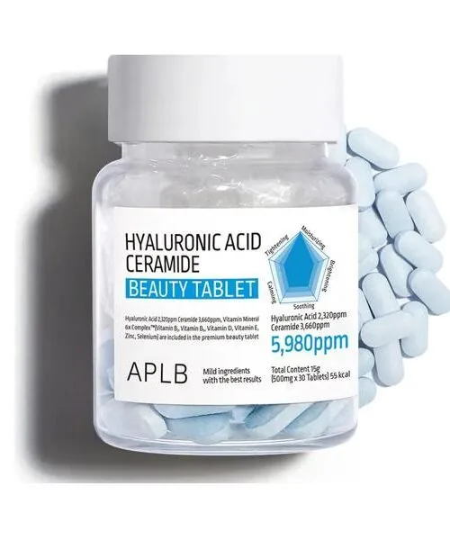 APLB Hyaluronic Acid Ceramide Beauty 500mg x 30 Tablets