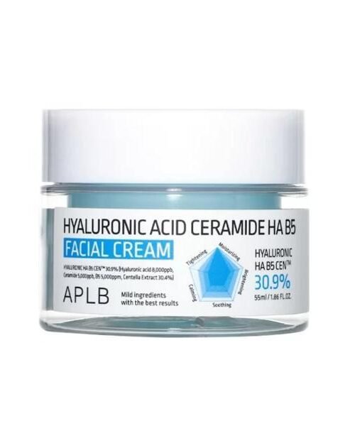 APLB Hyaluronic Acid Ceramide HA B5 Facial Cream 55ml