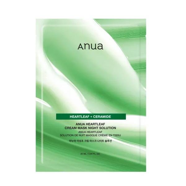 Anua Heartleaf Cream Sheet Mask Night Solution 25ml