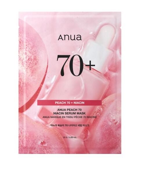 Anua Peach 70 Niacin Serum Mask 25ml