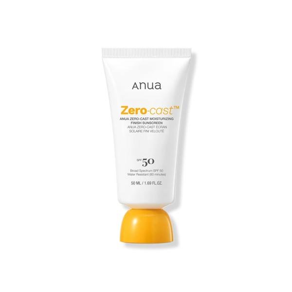 Anua Zero-Cast Moisturizing Finish Sunscreen SPF 50+ PA++++ 50ml