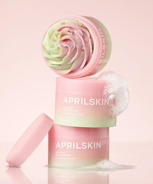 Aprilskin Pink Aloe Pack Cleanser 120g