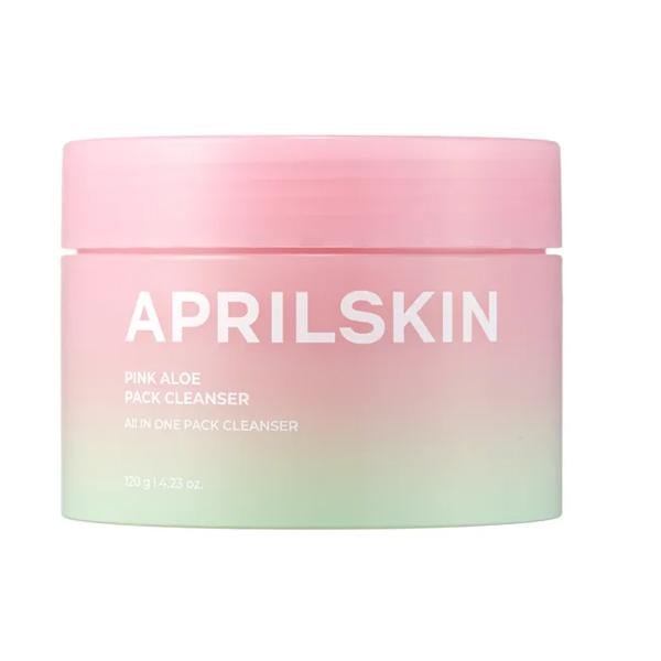 Aprilskin Pink Aloe Pack Cleanser 120g