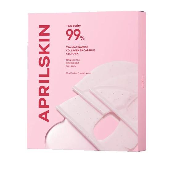 Aprilskin TXA Niacinamide Collagen 99 Capsule Gel Mask 30g