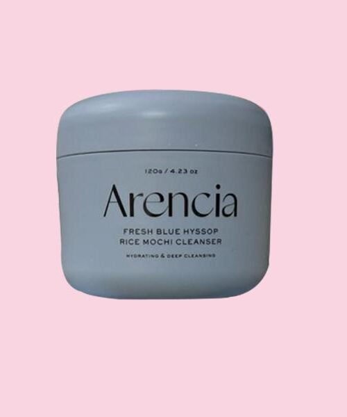 Arencia Fresh Blue Hyssop Rice Mochi Cleanser 120g