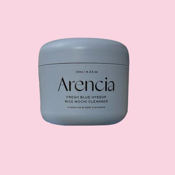 Arencia Fresh Blue Hyssop Rice Mochi Cleanser 120g