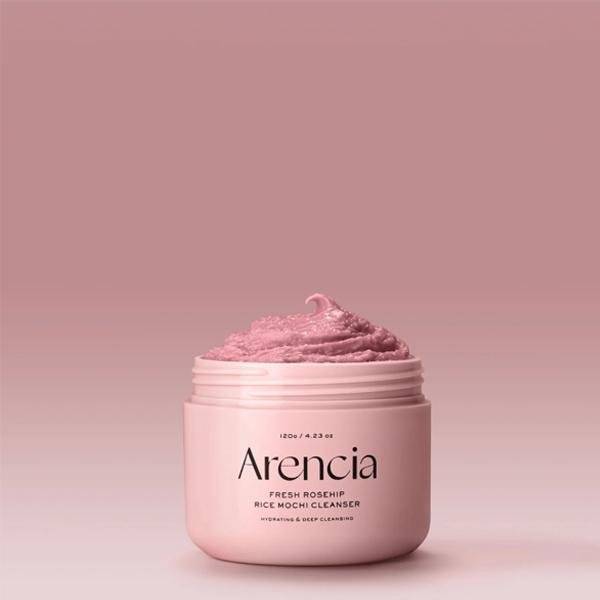 Arencia Fresh Rosehip Rice Mochi Cleanser 120g