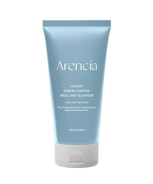 Arencia Hyssop Sebum Control Rice Cake Cleanser 150g