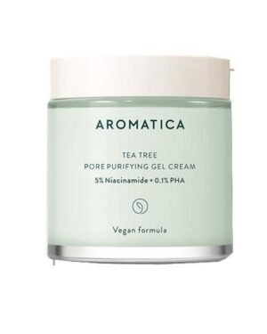 Aromatica Tea Tree Pore Purifying Gel Cream 5% Niacinamide + 0.1% PHA 100ml
