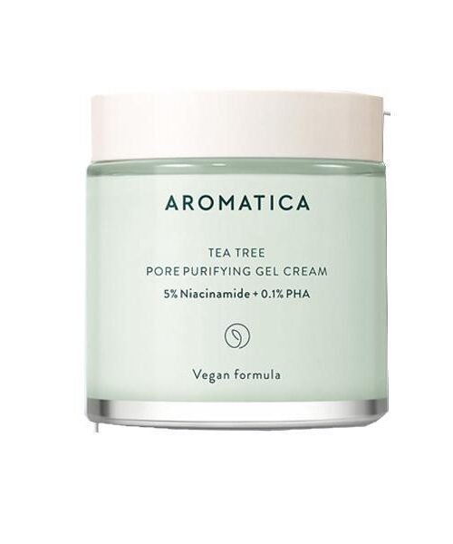 Aromatica Tea Tree Pore Purifying Gel Cream 5% Niacinamide + 0.1% PHA 100ml