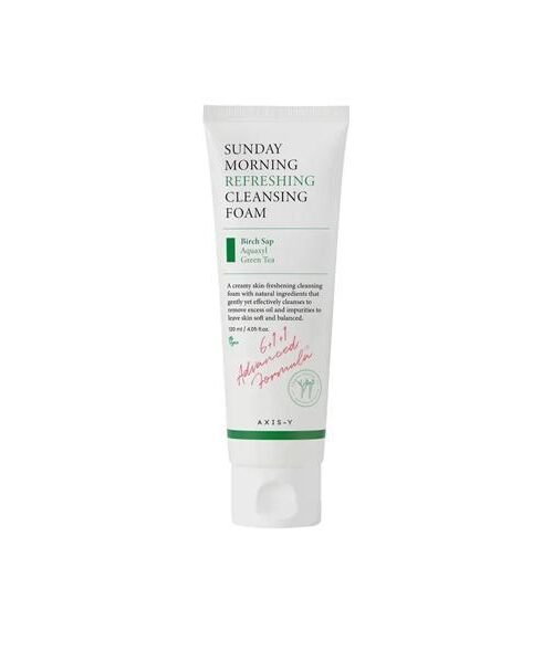 Axis-Y Sunday Morning Refreshing Cleansing Foam 120ml