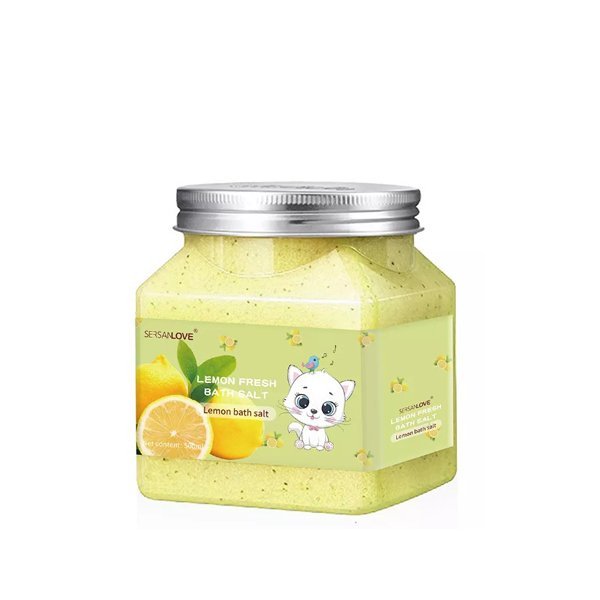 Bath Salt Scrub Lemon 500g
