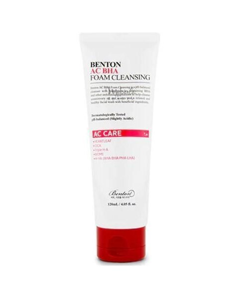 Benton AC BHA foam cleansing 120ml