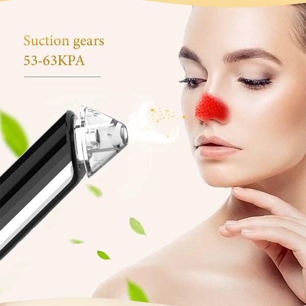 Rechargeable Hot & Cold Compress Skin Care Vacuum Suction Pimple Blackhead Remover
