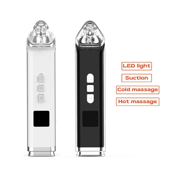 Rechargeable Hot & Cold Compress Skin Care Vacuum Suction Pimple Blackhead Remover