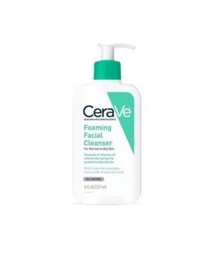 CeraVe Foaming Facial Cleanser for Normal to Oily Skin 237ml