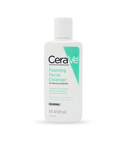 CeraVe Foaming Facial Cleanser for Normal to Oily Skin 87ml