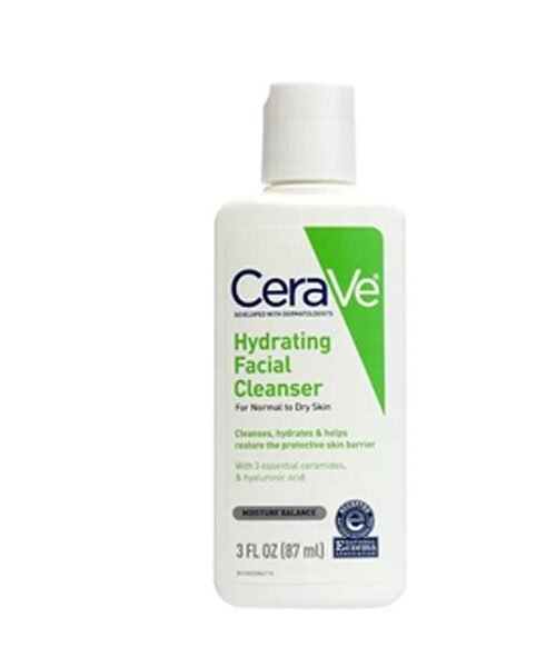 Cerave Hydrating Facial Cleanser For Normal To Dry Skin 87ml