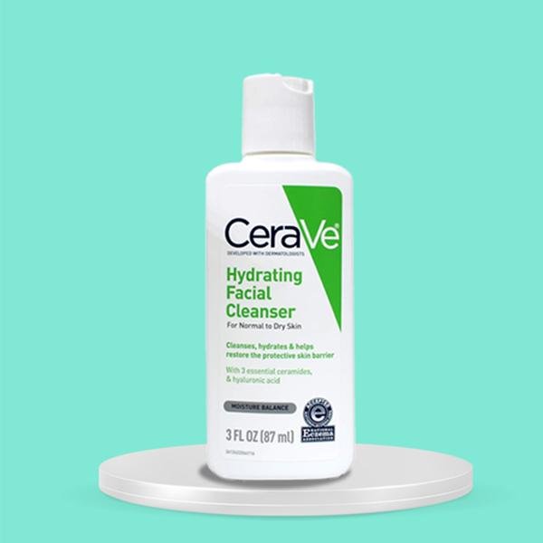 Cerave Hydrating Facial Cleanser For Normal To Dry Skin 87ml