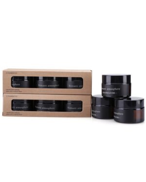 Citta Home Décor Classical Scented Aromatherapy Candles Gift Sets (Red Rose, Amber Dreams, Lavender thyme)