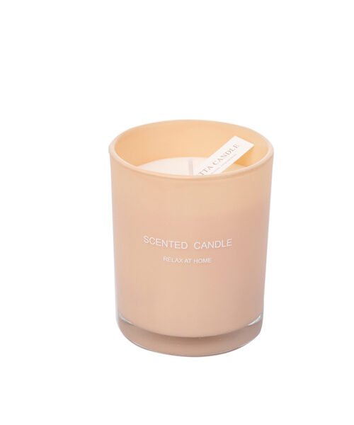 Citta Home Decoration Glass Jar Scented Aromatherapy Soy Candles(Champagne: Fruit Temptation)