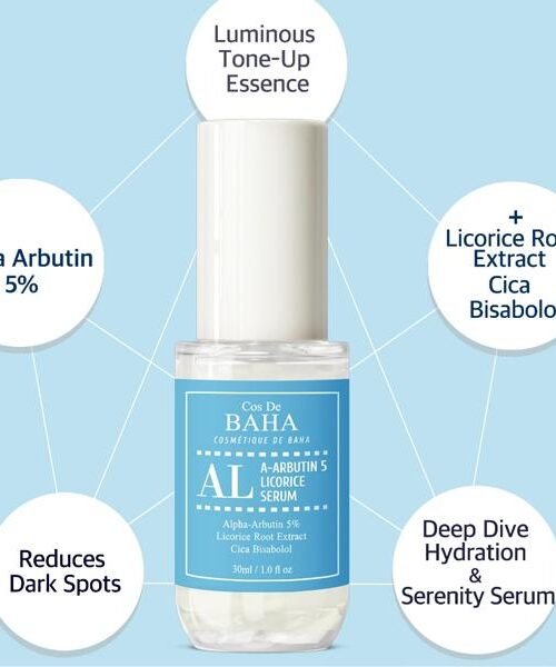 Cos De Baha A-Arbutin 5 Licorice Serum (AL) 30ml
