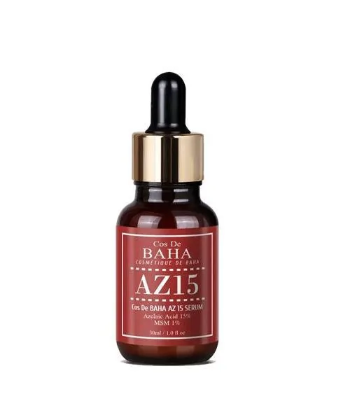 Cos De baha Azelaic Acid 15% MSM 1% (AZ15) Serum 30ml
