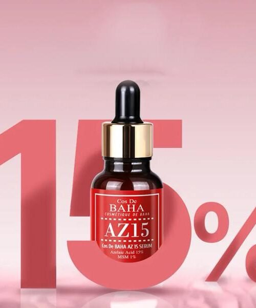 Cos De baha Azelaic Acid 15% MSM 1% (AZ15) Serum 30ml