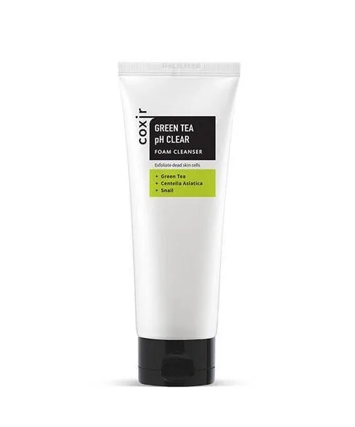 Coxir Green Tea pH Clear Foam Cleanser 150ml