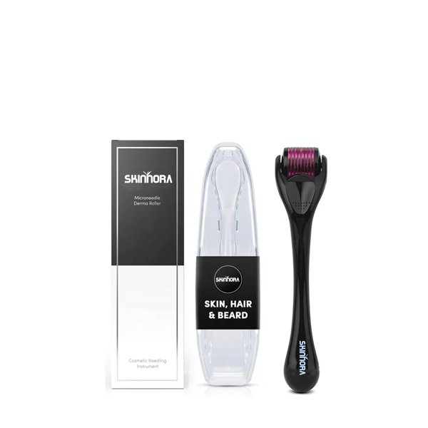 Best 540 Titanium Microneedle Derma Roller 0.5mm Black/Purple (1 piece)