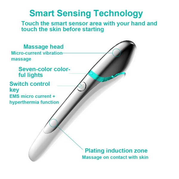 EMS Rechargeable Eye Massager Beauty Device