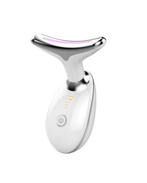 EMS Vibration Skin Lifting LED Therapy Neck and facial Massager